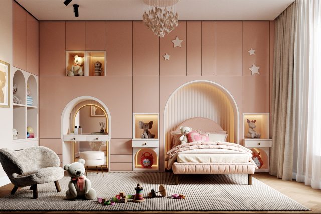 Girl Bedroom Design - Modern Style - 6th of October City - Egypt